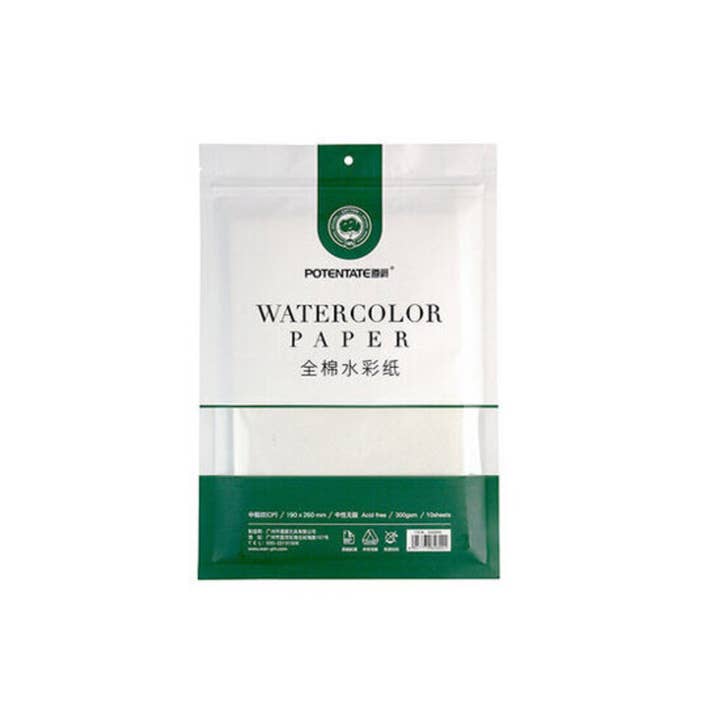 Tri-Art Mfg. - Wholesale Painting Paper - Potentate Watercolour Paper Packs (Small/Medium)