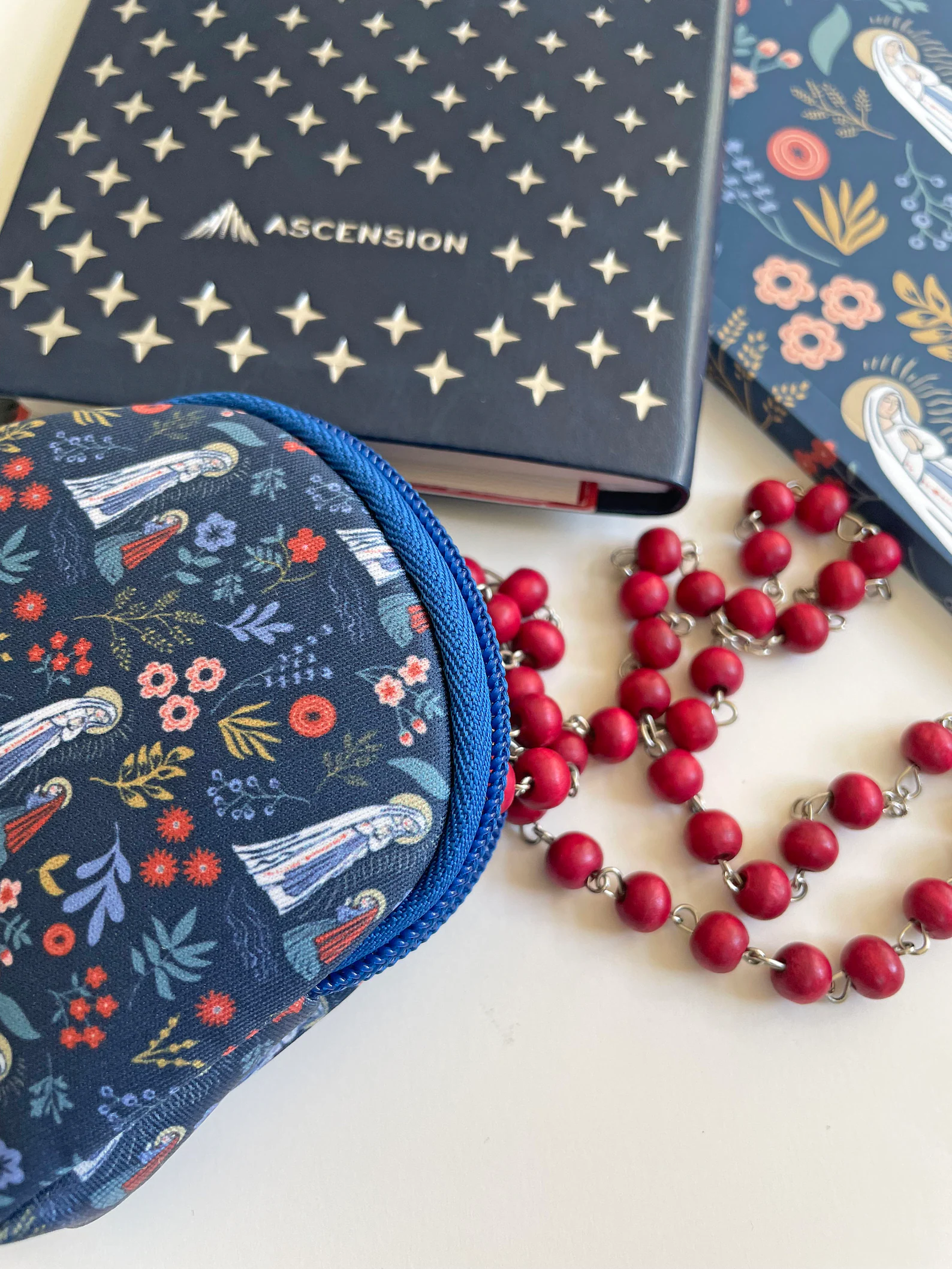 The Stump of Jesse - Wholesale Handtasje - Dames - Rozenkranszakje met afbeelding van Onze-Lieve-Vrouw van Lourdes3