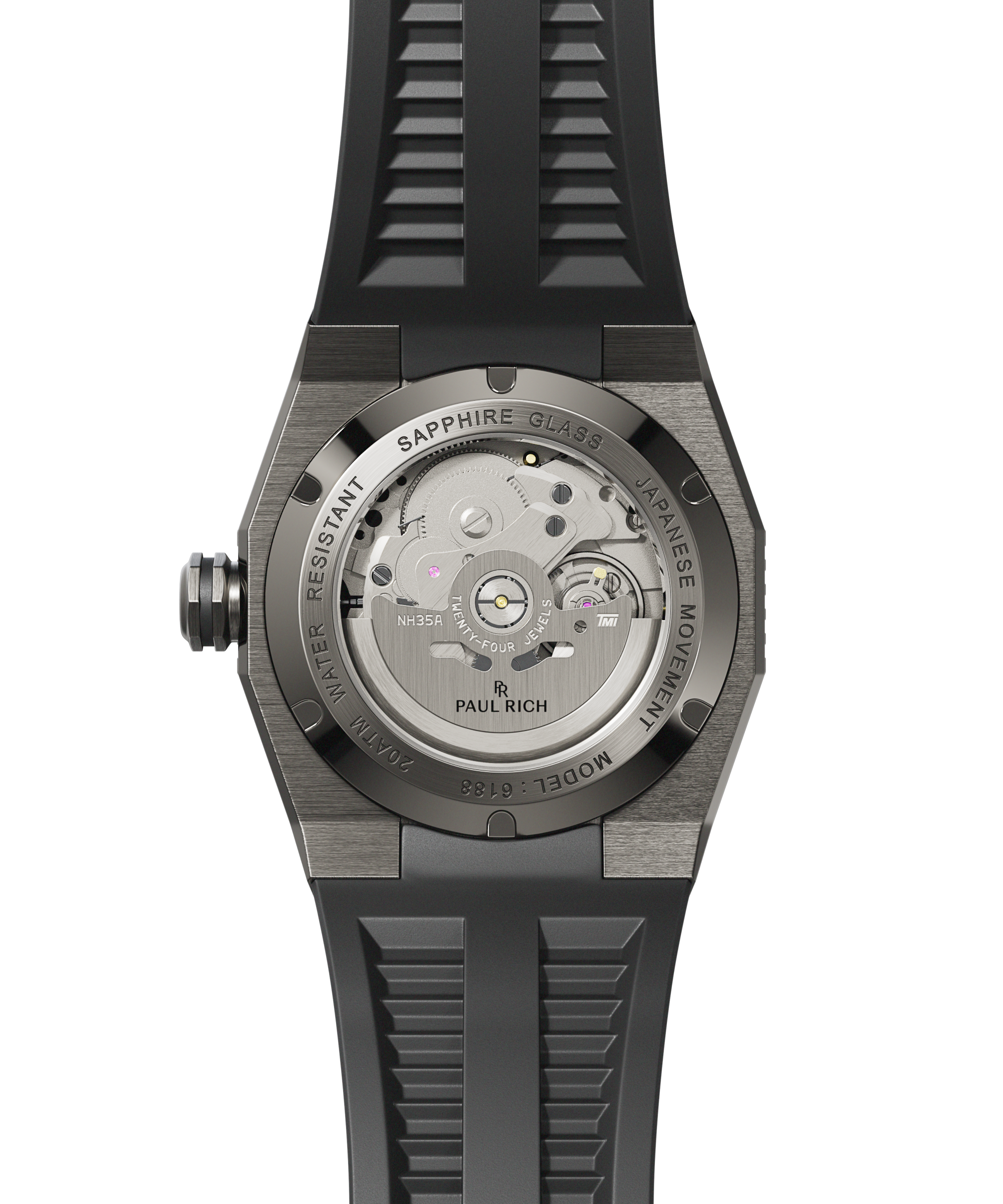 Paul Rich - Wholesale Wrist Watch - Men's - Aquacarbon Pro Forged Grey - Aventurine4