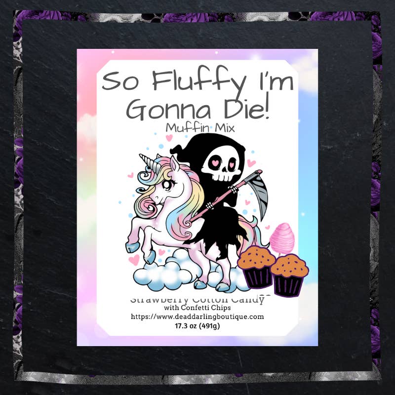 Dead Darling Boutique - Wholesale Cake mix - So Fluffy I'm Gonna Die! Muffin Mix
