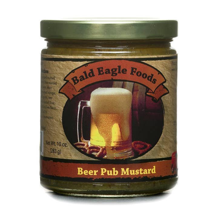 BEER PUB MUSTARD for wholesale by Bald Eagle Foods