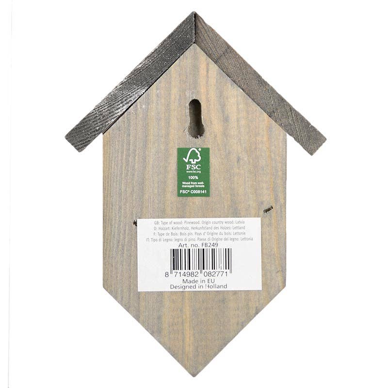 Esschert Design USA - Vente Mangeoires pour oiseaux - Maison à beurre d'arachide, en bois4