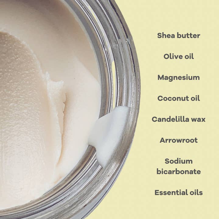 The Natural Deodorant Co. - Vendita all'ingrosso Deodorante - Unisex - Clean Deodorante Balsamo Limone + Geranio 55g3