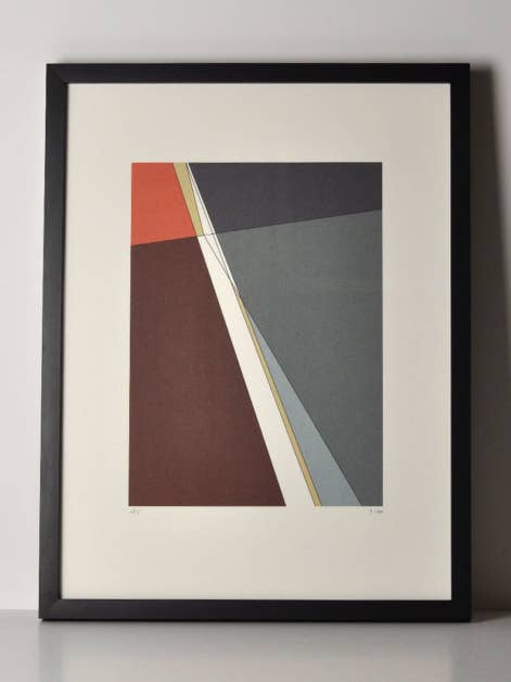 Marseille Red Art Print/Druck für den Großhandel von Haferkorn & Sauerbrey