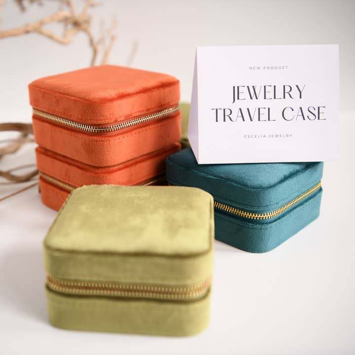 Cecelia Designs Jewelry - Wholesale Jewelry Box/Organizer - Jewelry Travel Cases