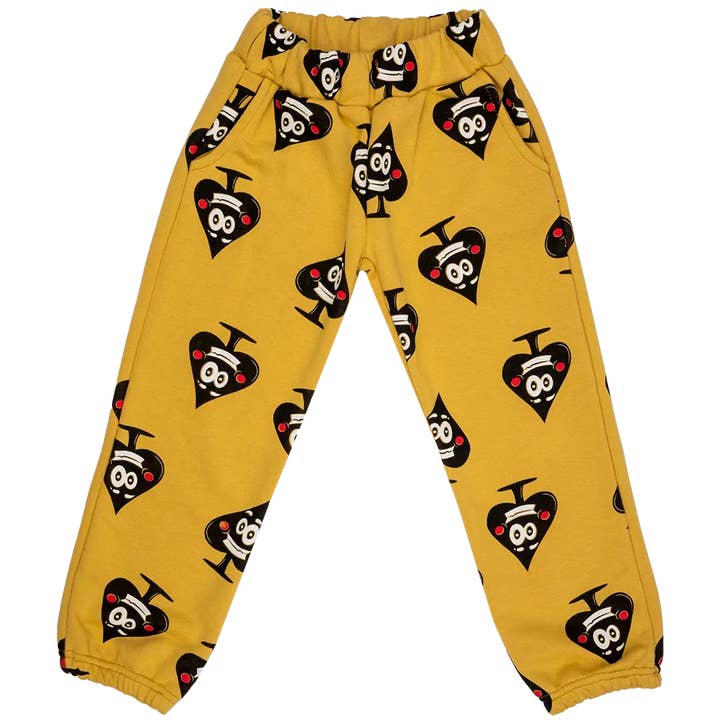 Pantalon de survêtement oversize pour enfants - Ace of Spades Gold pour la vente par Raspberry Republic
