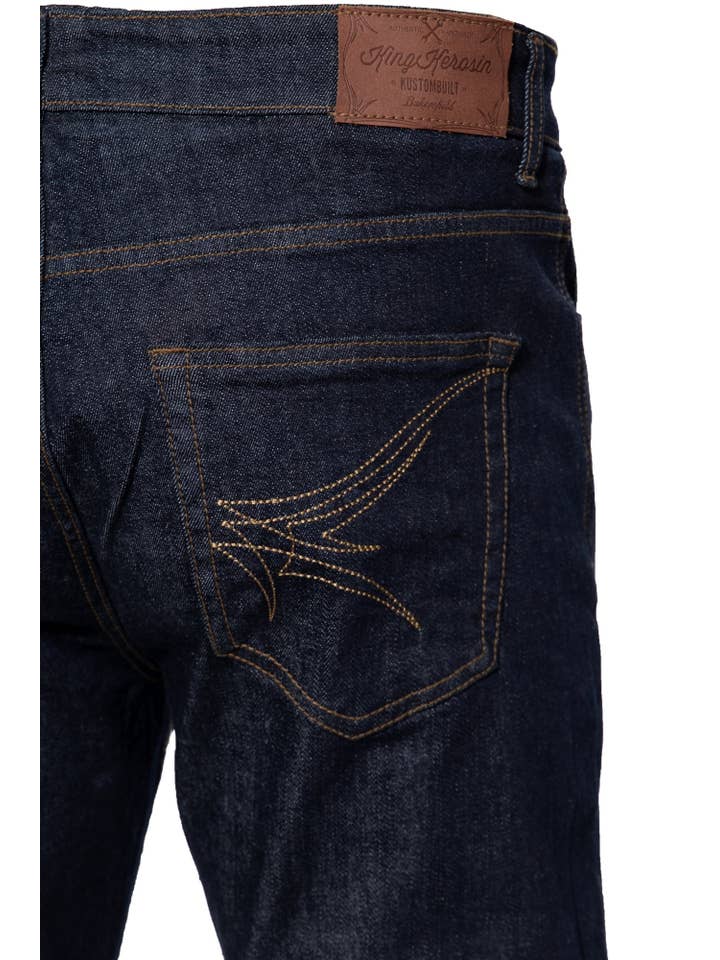 denim ”Robin Selvedge” Selvedge Stretchjeans för wholesale på Faire