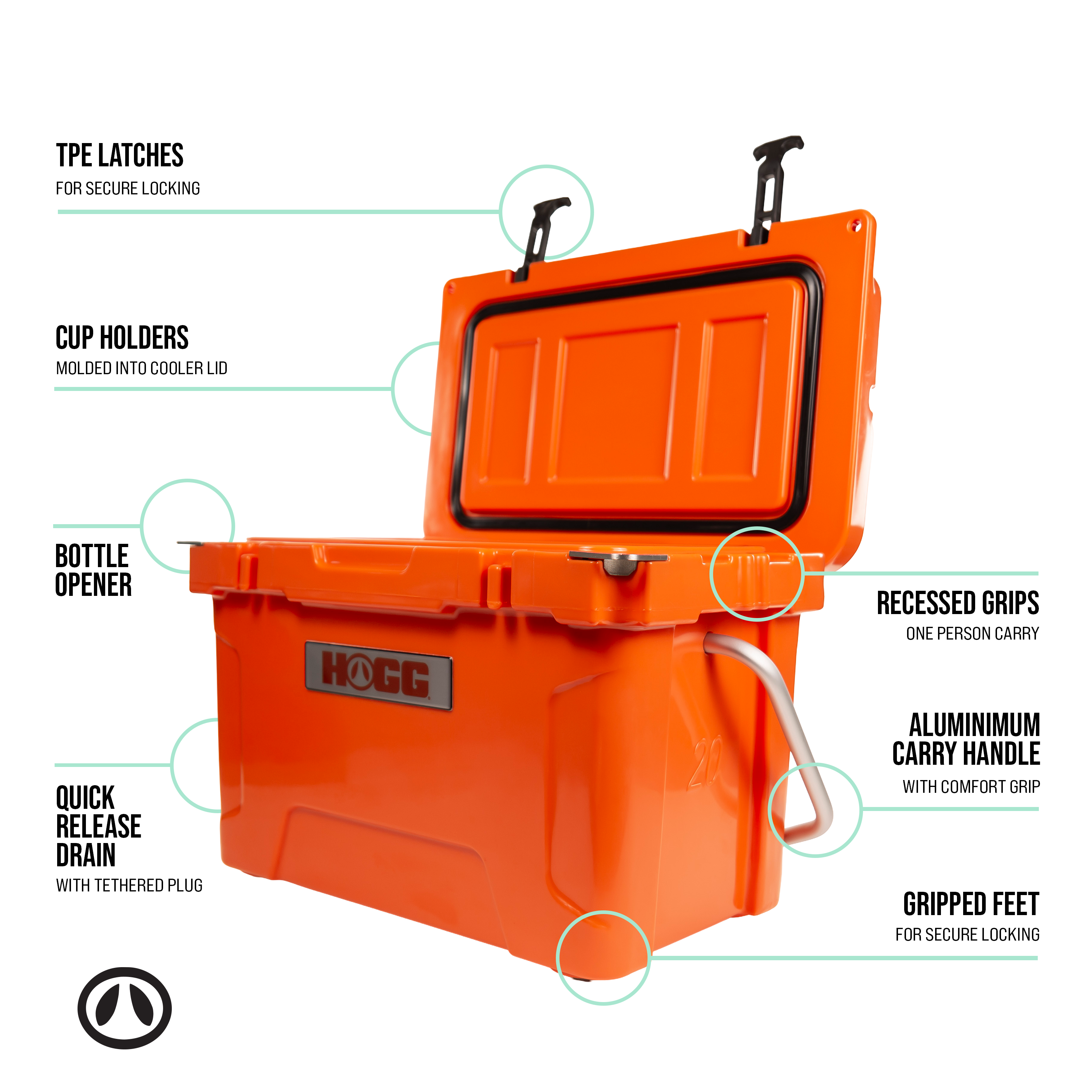 Hogg Outfitters - Wholesale Cooler/cooler bag - 20QT COOLER9