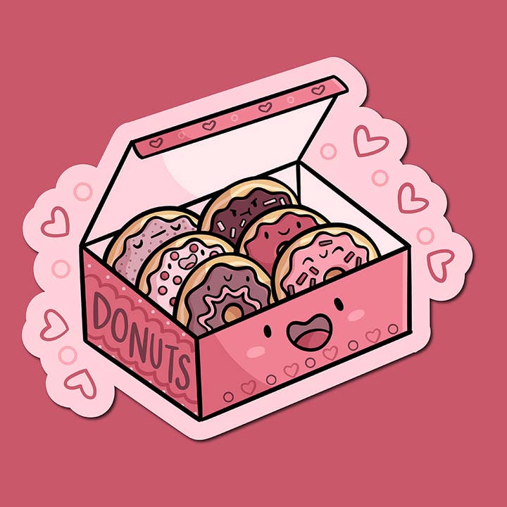 Vinilo Caja de Donuts para venta al por mayor de Shop Emily M