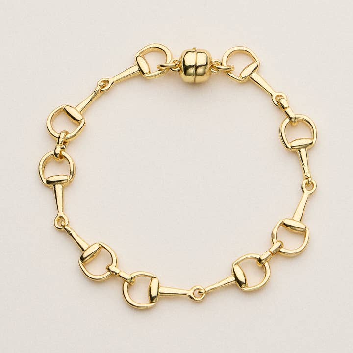 Guld- og sølvfarvet kædearmbåndssæt for engroshandel hos Frem