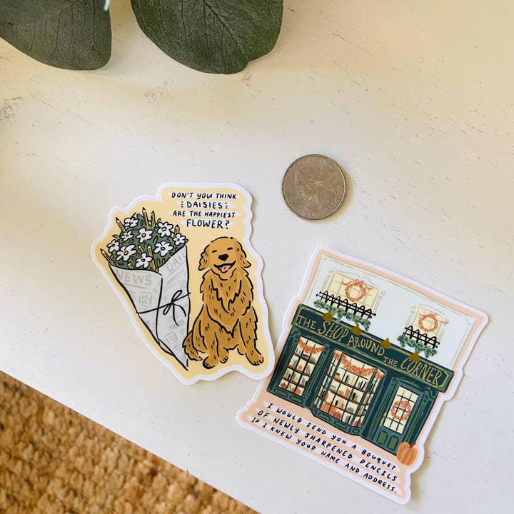 Makerie Day - Wholesale Sticker - Fall Shop Around the Corner Sticker 1