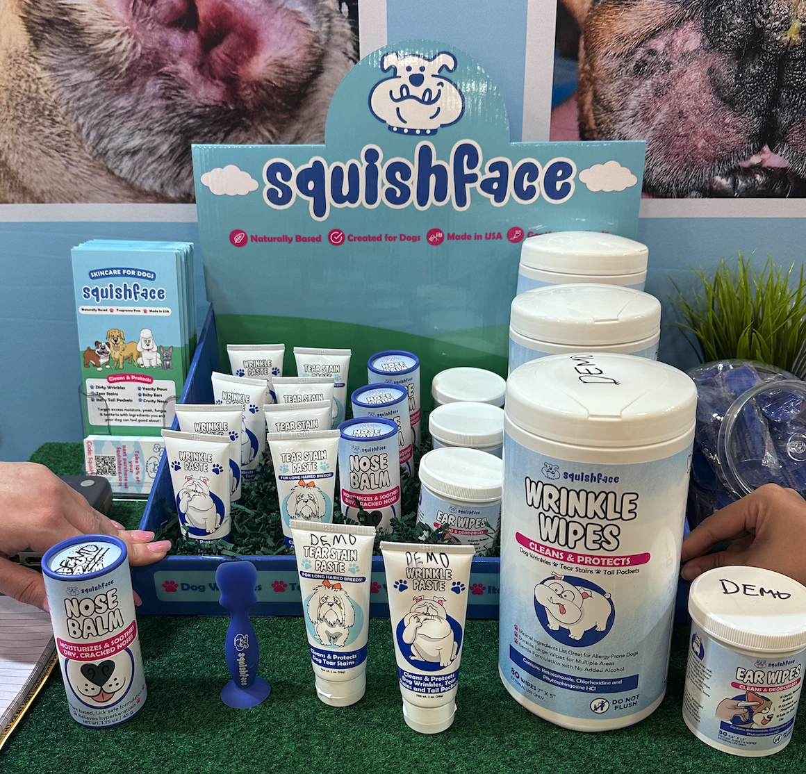 Squishface - Wholesale Retailer Display - Beauty & Wellness - Squishface Countertop Display1
