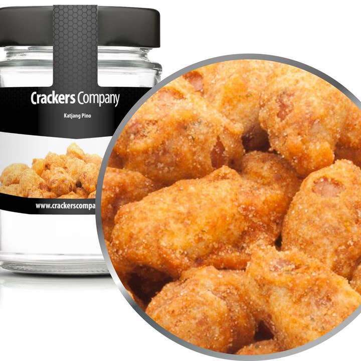 Katjang Pino. PU con 45 piezas y 70 g de contenido por pieza. para venta al por mayor de CrackersCompany
