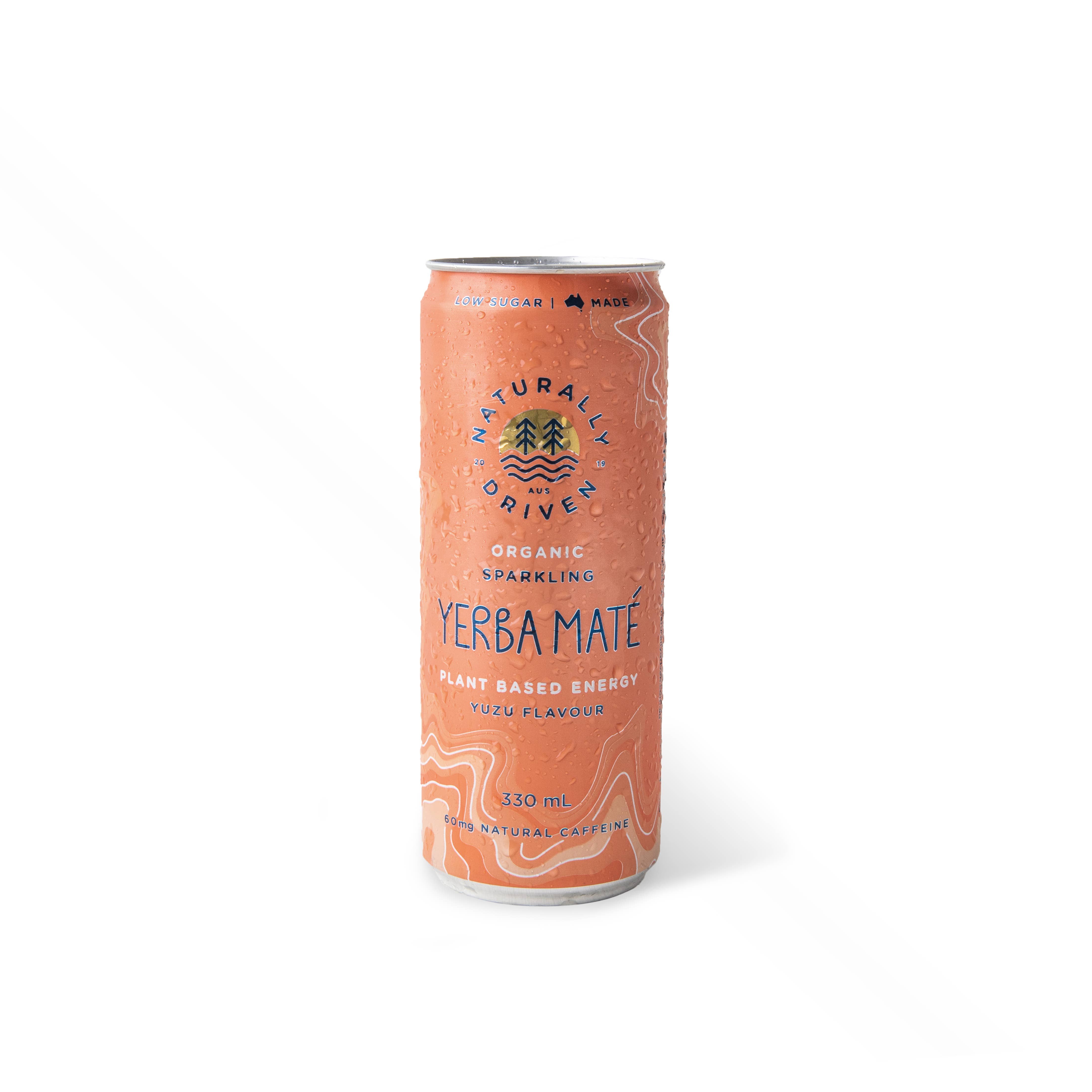 The Byron Co-op - Wholesale Sparkling Water - Naturally Driven Sparkling Yerba Maté Yuzu Flavour0