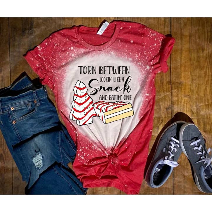 Torn between looking like a snack and eating one bleached for wholesale by Southern Backroad Tees LLC