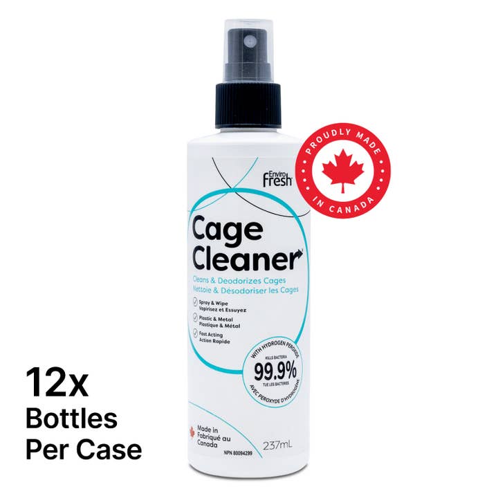 Pet Cage Cleaner & Disinfectant Spray 237mL for wholesale by Enviro Fresh