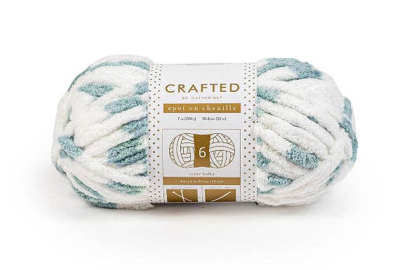 Crafted by Catherine - Wholesale Yarn - Spot On Chenille Yarn|7oz/200g|Super Bulky #6|Pack of 46