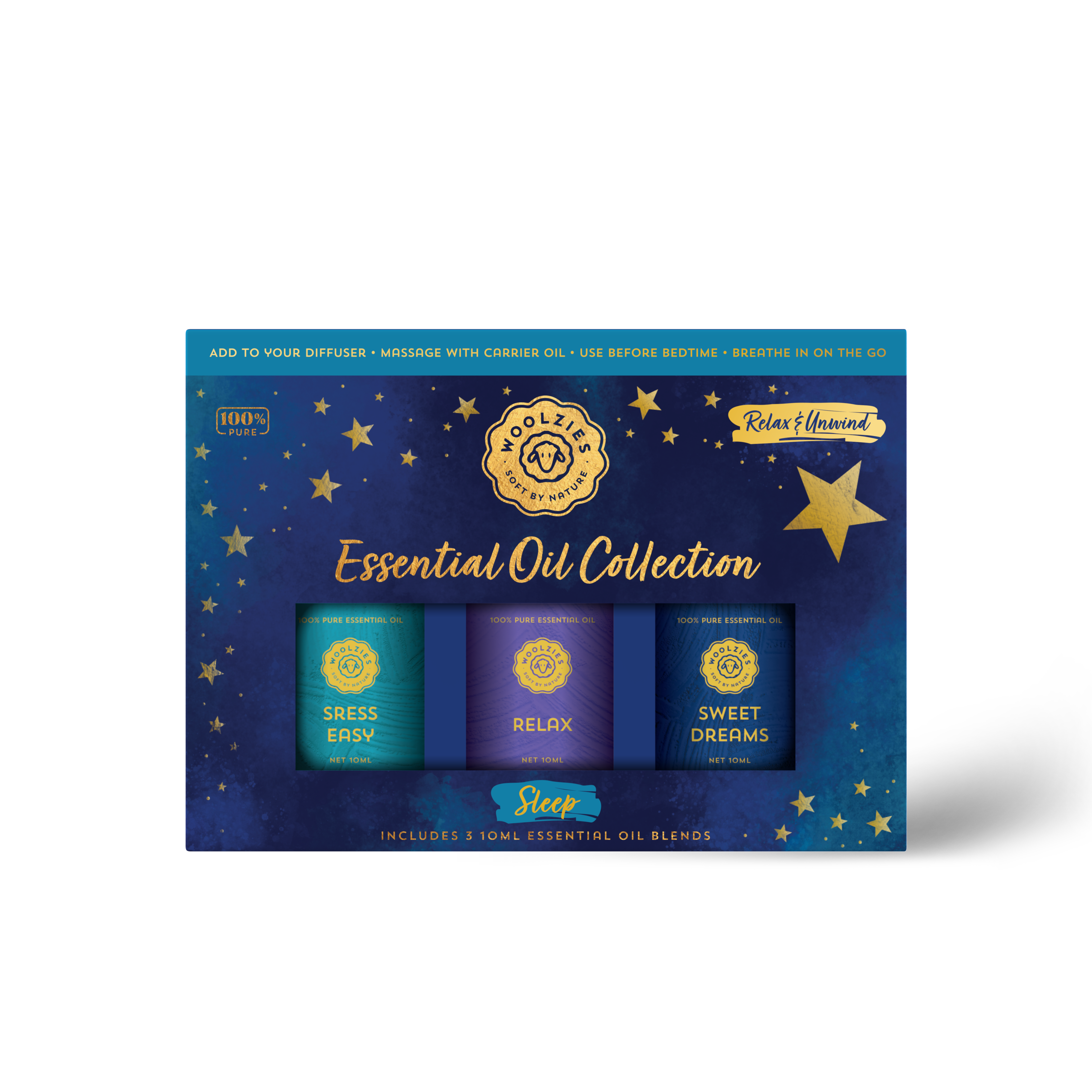 Woolzies - Vente Huile essentielle - Collection d'huiles essentielles pour le sommeil13