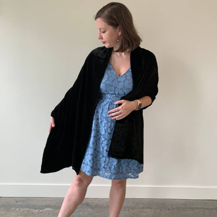 Dana Herbert - Wholesale Wrap - Women's - Silk Velvet Shawl Wrap