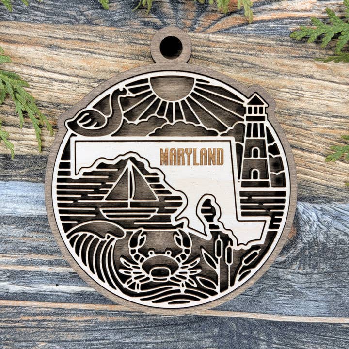 cherelle lynne - Wholesale Ornament - Christmas 2025 State Ornaments, Bucket List Gift Travelers20