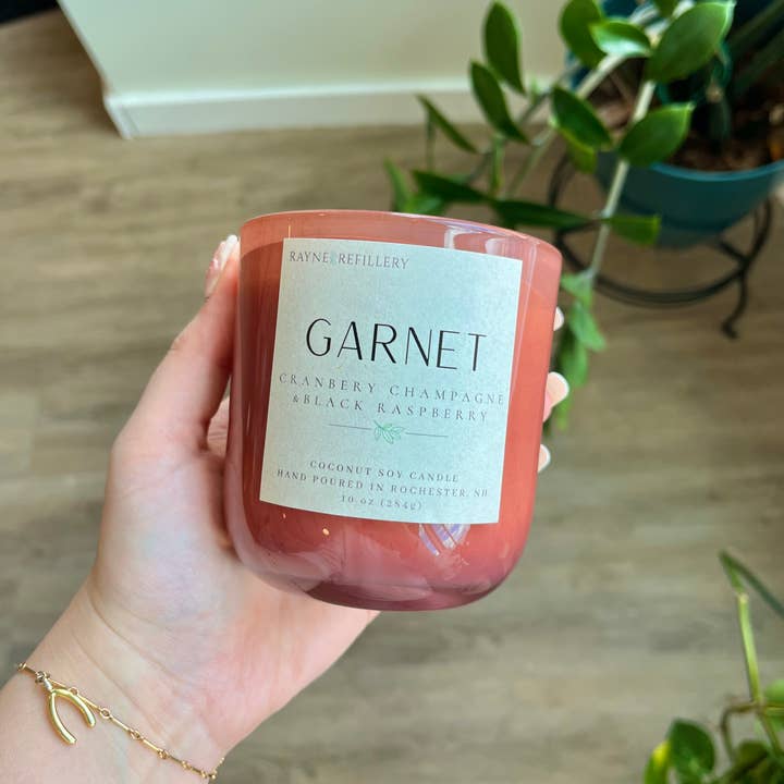 Rayne Refillery - Wholesale Jar/Filled Candle - Birthstone Candle Collection - Refillable