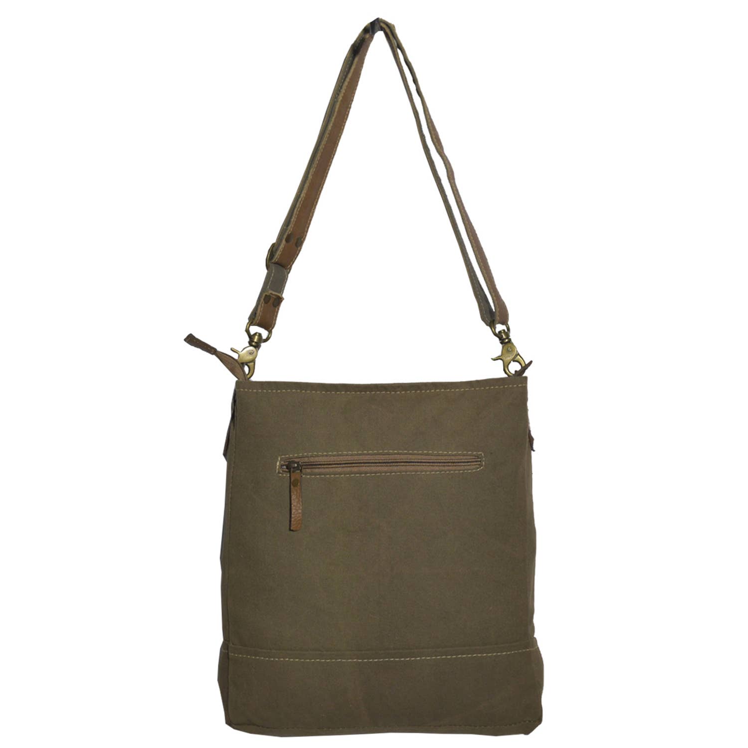 Hopofly Bags - Venta al por mayor Bolso con correa - Mujer - Bolso de hombro Kiko de lona y piel para mujer3