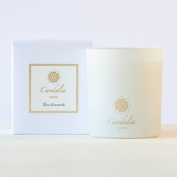Soie Lavande Candle for wholesale by Candalia