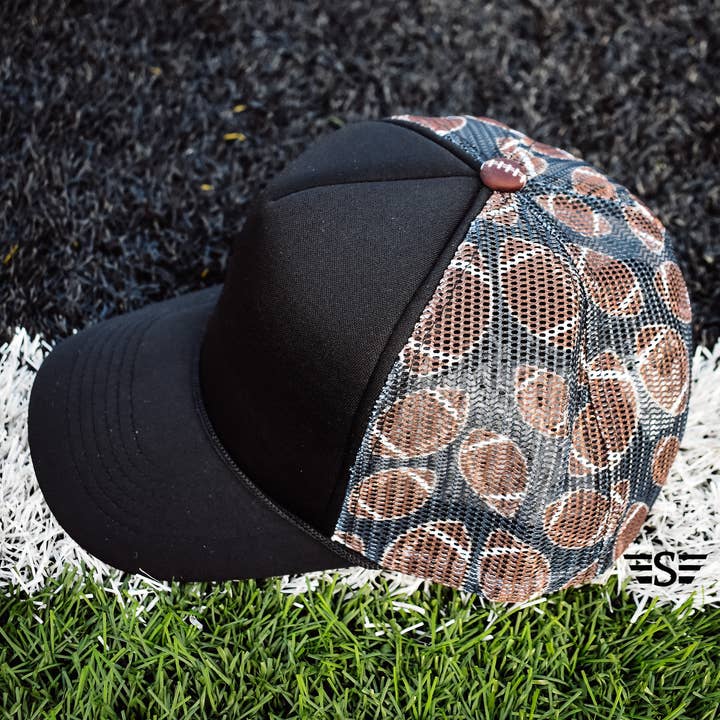 Flying S Company - Wholesale Trucker Hat - Unisex - Football Magna Pony™ Mesh Foam Trucker Hat1