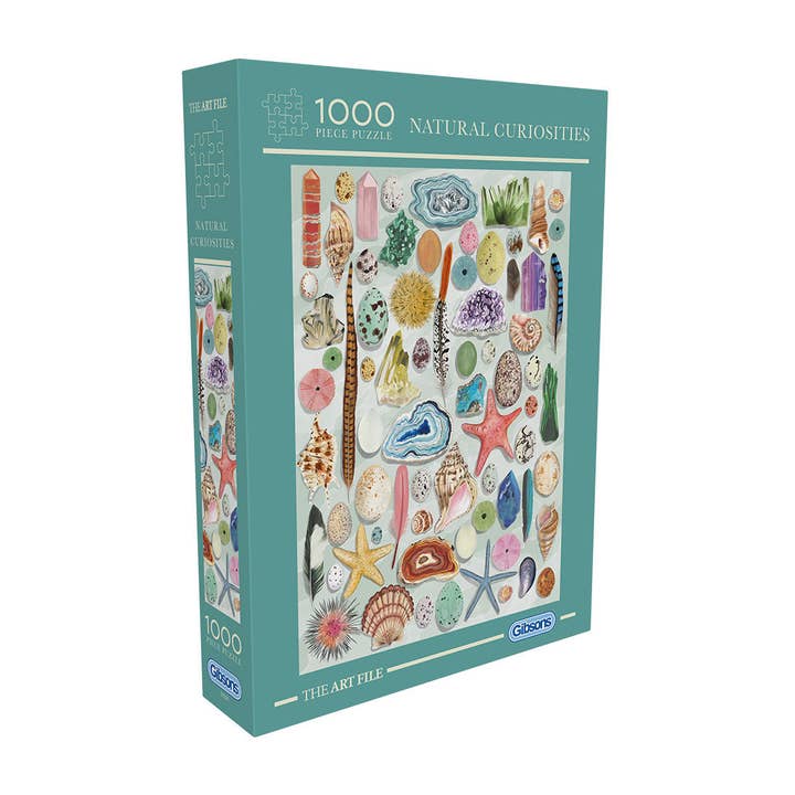 The Art File: Natural Curiosities 1000 Piece Jigsaw Puzzle for wholesale by Gibsons Games Ltd