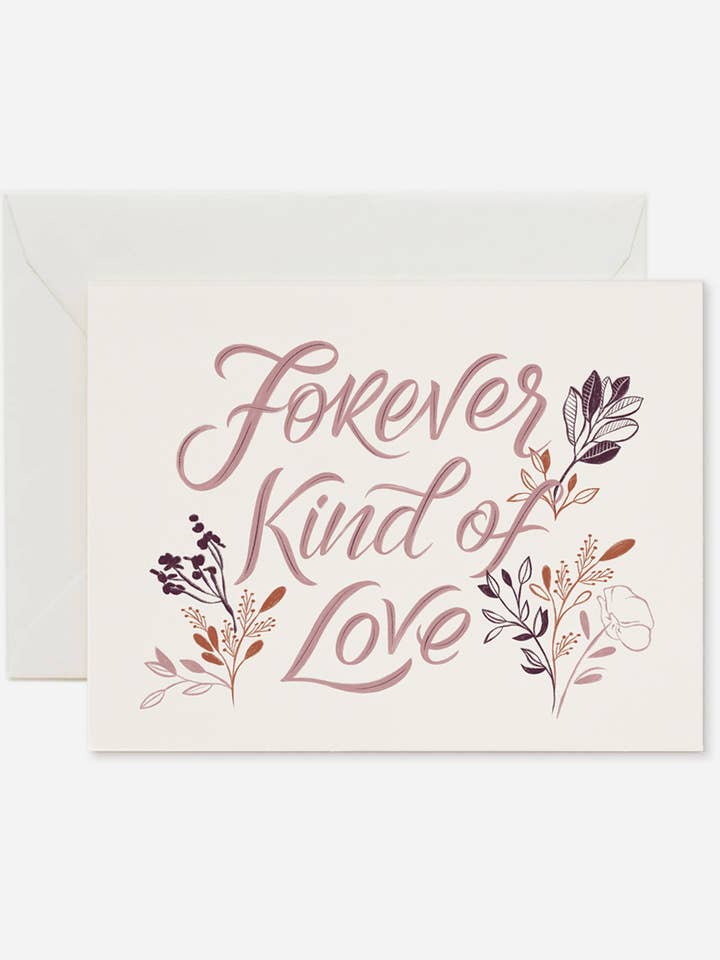 Tarjeta Forever Kind of Love para venta al por mayor de Laura Bennett Design