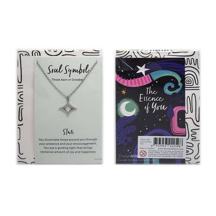 Smyckekort Soul Symbol Star för wholesale av Diesel & Dutch