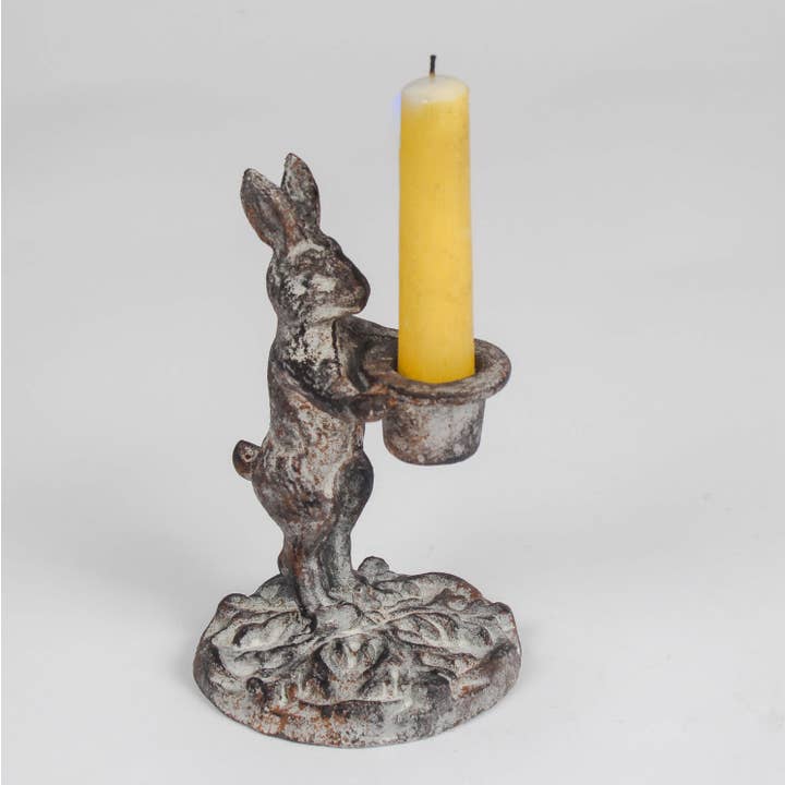 Originals International Ltd - Wholesale Candle Holder - Rabbit Candlestick Holder2