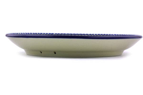 Polmedia Polish Pottery - Wholesale Dinner Plate - Dinner Plate 10½-inch Autumn Chrysanthemums Theme UNIKAT1