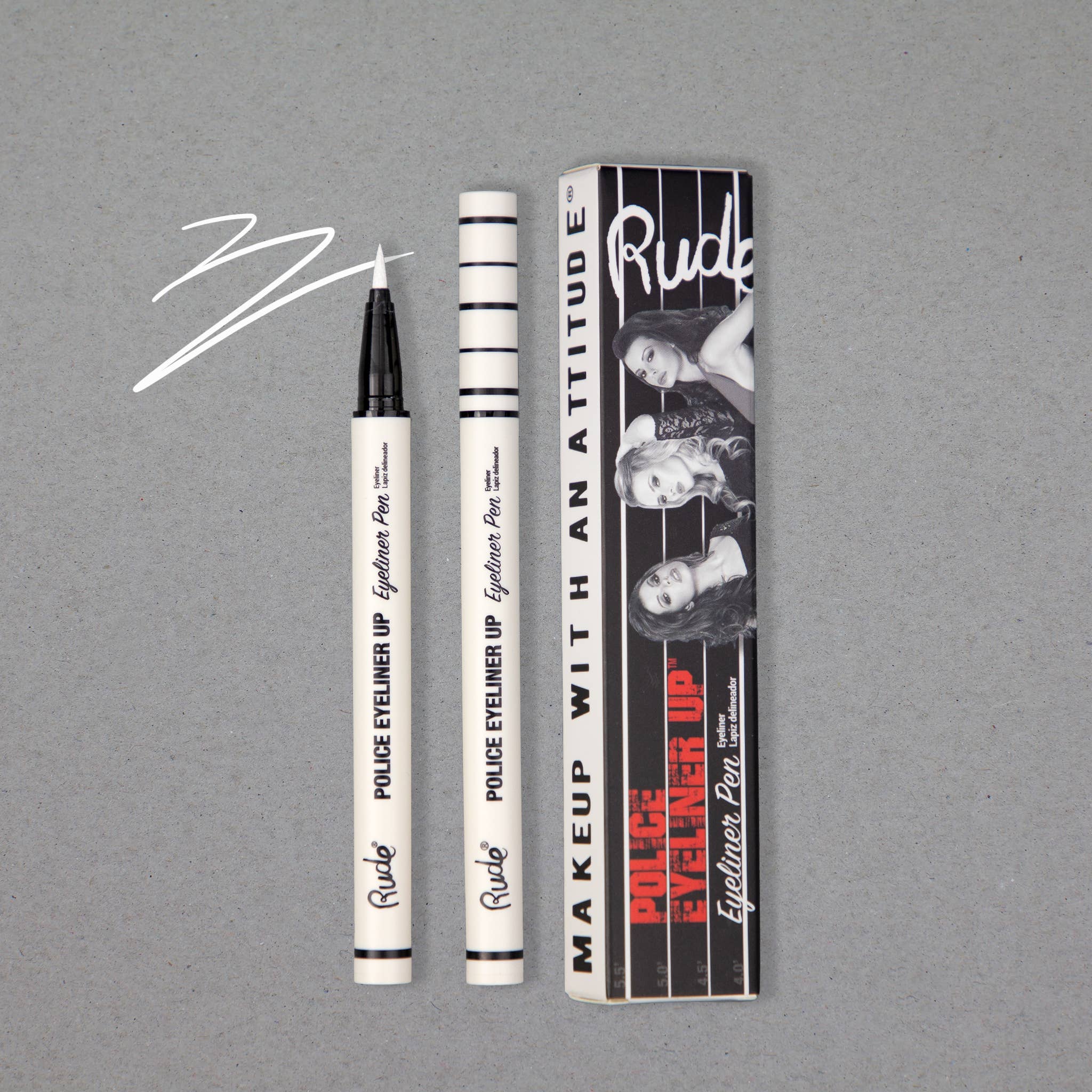 Rude Cosmetics - Wholesale Eyeliner/potlood - Rude Cosmetics Police Eyeliner Up - Precieze vloeibare eyeliner pen7