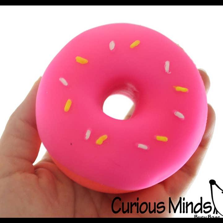 Curious Minds Toys - Wholesale Squishy Toy - Kids & Baby - 1 Donut Nee Doh Soft Squeeze Stress Ball