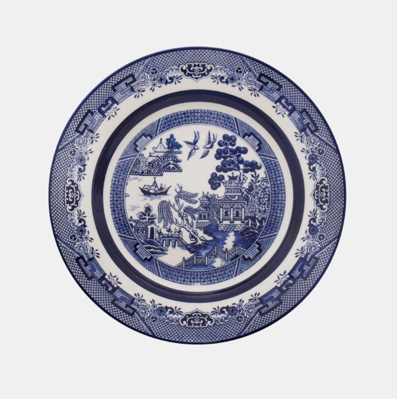 ANNOVA - Wholesale Dinnerware Set - Oxford FLAMINGO Blue Willow Porcelain5
