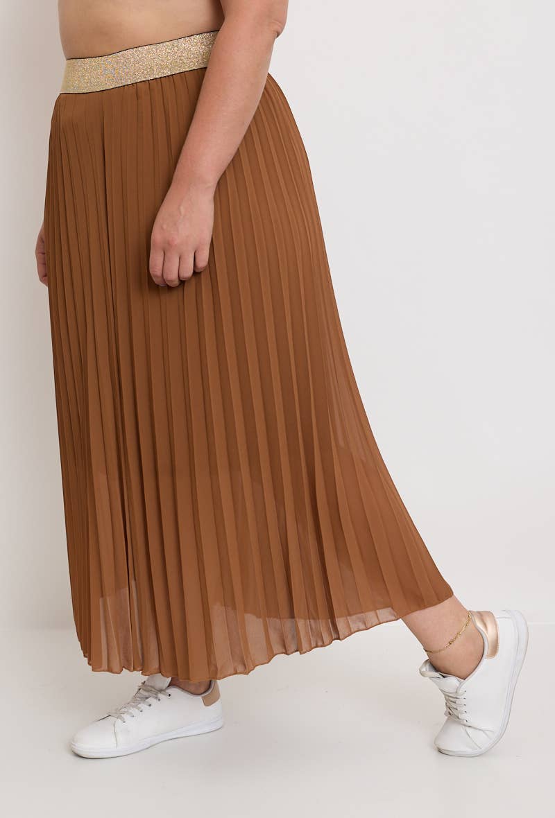 C'MELODIE - Wholesale Skirt - Women's - Plus Size - Elegant Pleated Skirt3