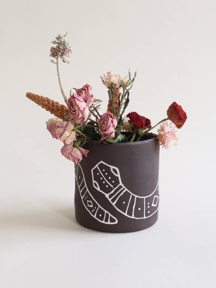 Snake Planter for wholesale by Melville Ceramics