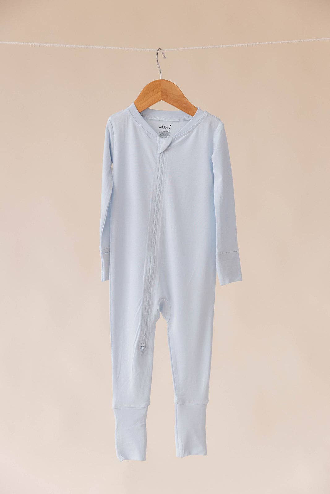 WildBird - Wholesale Sleepsuit - Baby - Dove - CloudBlend™ Footless Pajamas0