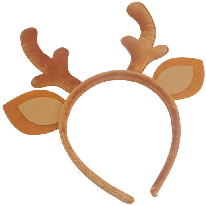 Christmas Headbands for Adults & Kids, Reindeer Christmas Hat - Deer Horns Antlers Santa Hat & Rudolph Red Nose Reindeer, Christmas Head Accessories, Christmas Hats Adult for wholesale by Topkids Accessories