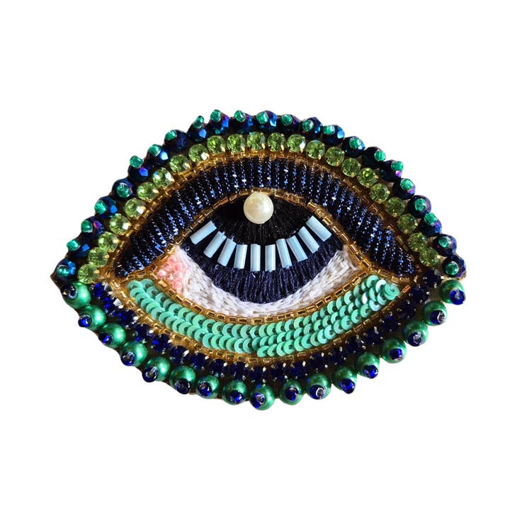 ZODA - Wholesale Brooch - Beaded Brooch B315070