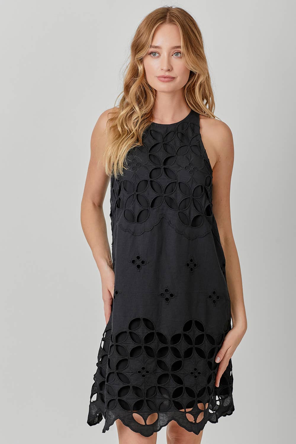 Mystree – Engroshandel Kjole - Dame – 60048 Halter Neck Blonder Kjole7