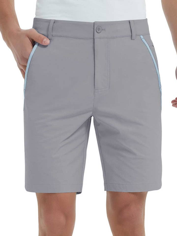 Qing Dao Lai Si Ma Te Fang Zhi You Xian Gong Si - Wholesale Athletic Shorts - Men's - Men's Fit Stretch Golf Shorts With Pockets Elastic Waist