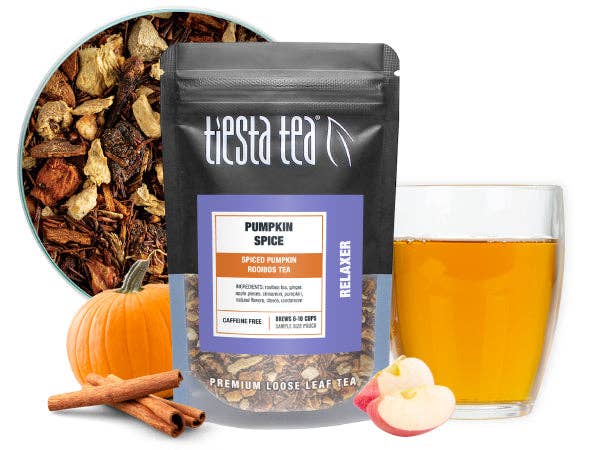 Tiesta Tea Company (loose leaf teas & accessories) - Wholesale Loose tea - Pumpkin Spice Tea | Spiced Pumpkin Rooibos Loose Leaf13