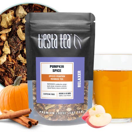Tiesta Tea Company (loose leaf teas & accessories) - Wholesale Loose Tea - Pumpkin Spice Tea | Spiced Pumpkin Rooibos Loose Leaf13