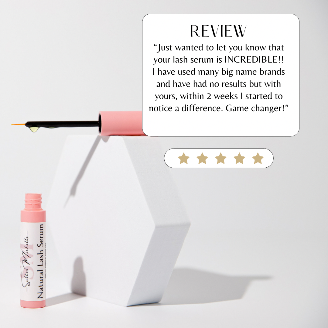 Sutton Michelle Designs - Wholesale Eyelash/Brow Serum - Natural Lash Serum4