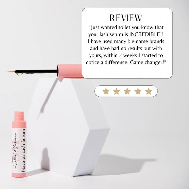 Sutton Michelle Designs - Wholesale Eyelash/Brow Serum - Natural Lash Serum4