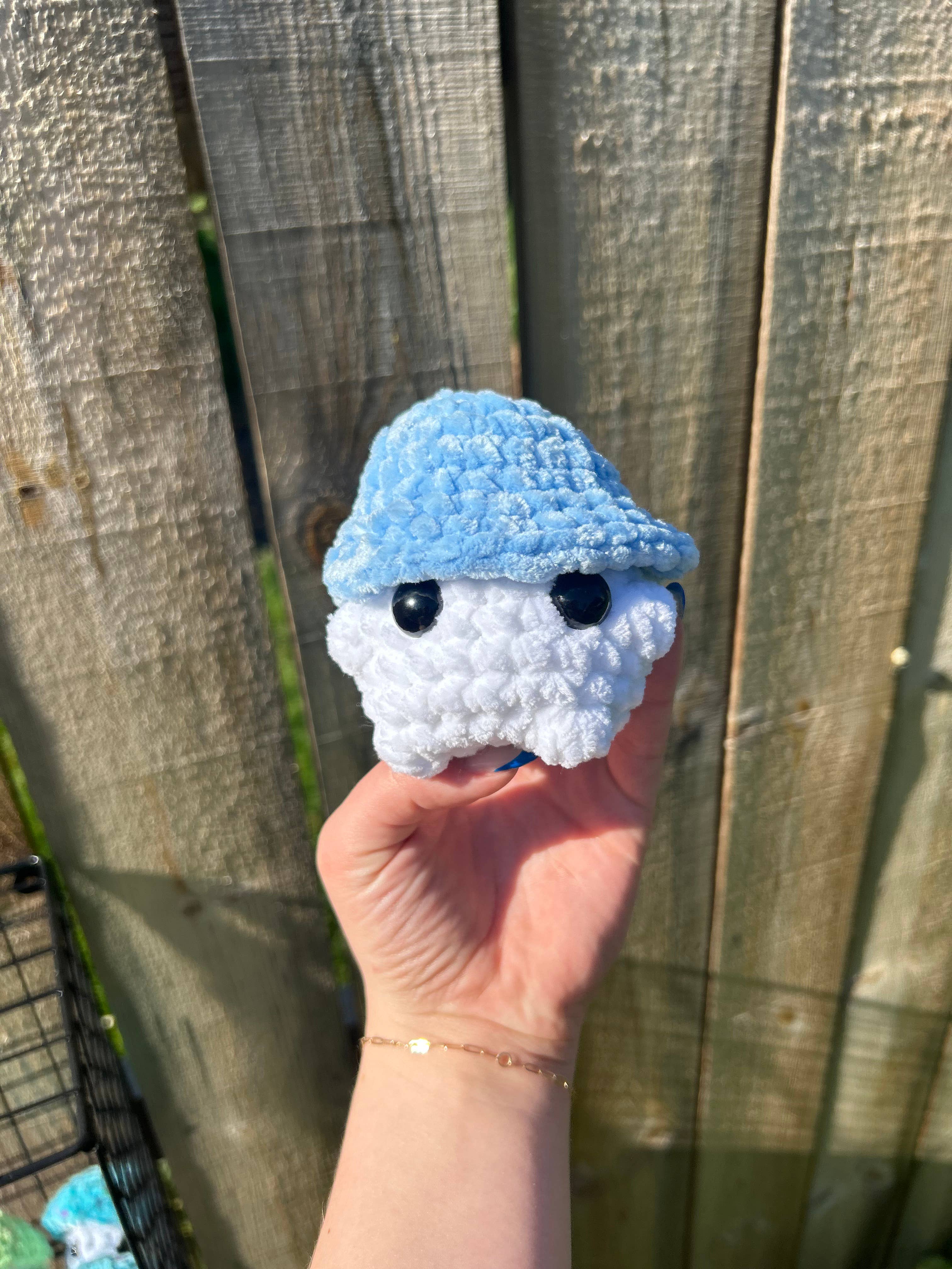 Crochet by Jolene - Vente Peluche – enfant et bébé - Chonky Crochet Mushroom Guy1