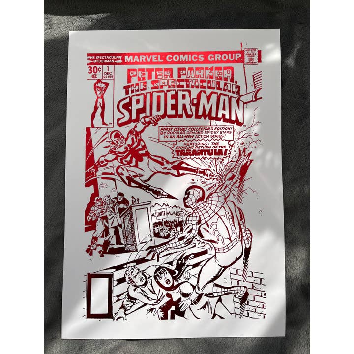 Billies Inks - Wholesale Gallery Wall Set - Set of 5 Superhero Foil Prints1