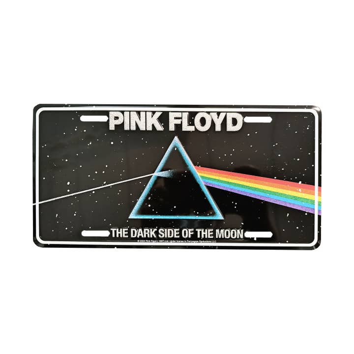 Pink Floyd License Plate - The Dark Side of The Moon for wholesale by MID-SOUTH PRODUCTS